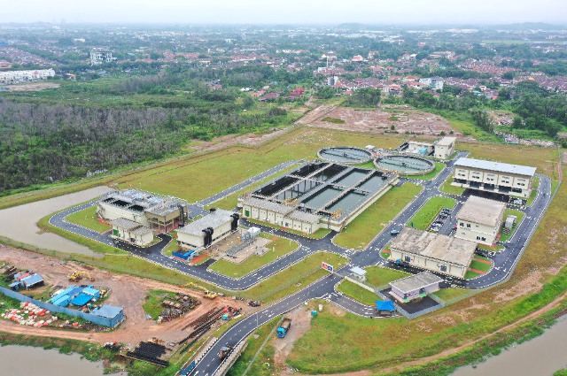 Sewerage Treatment Plant in Bukit Berendam Melaka
